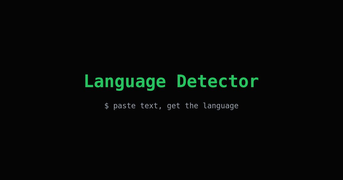NLP Language Detector & Translator - Full-stack web application screenshot